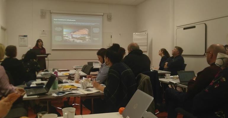 Jam and Justice learning exchange -- workshop 1 with Gothenburg Region